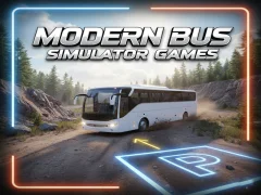 Cluiche Modern Bus Simulator Games ar líne