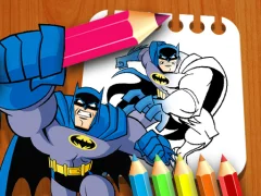 Cluiche Batman Coloring Book ar líne