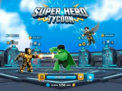 Cluiche Super Hero Tycoon ar líne