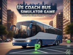 Cluiche US Coach Bus Simulator Game ar líne