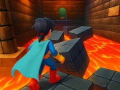 Cluiche Superhero Escape Run ar líne