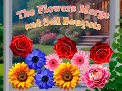 Cluiche The Flowers Merge and Sell Bouquets ar líne