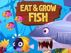 Cluiche Eat & Grow Fish ar líne