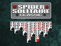 Cluiche Spider Solitaire Classic ar líne