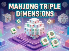 Cluiche Mahjong Triple Dimensions ar líne