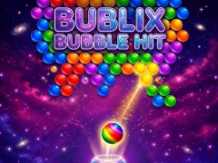 Cluiche Bublix: Bubble Hit ar líne