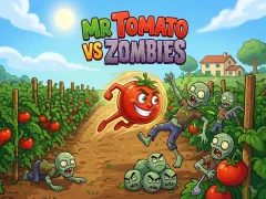 Cluiche Mr Tomato VS Zombies ar líne