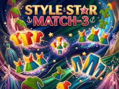 Cluiche Style Star Match-3 ar líne