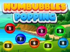 Cluiche Numbubbles Popping ar líne
