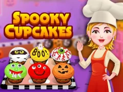 Cluiche Spooky Cupcakes ar líne