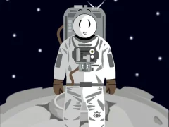 Cluiche Stickman in Space ar líne
