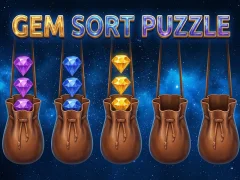 Cluiche Gem Sort Puzzle ar líne