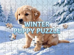 Cluiche Winter Pets Puzzle ar líne