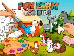 Cluiche Fun Farm For Kids ar líne
