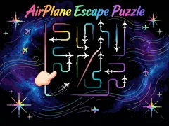 Cluiche AirPlane Escape Puzzle ar líne