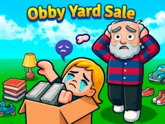 Cluiche Obby Yard Sale ar líne
