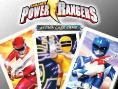 Cluiche Power Rangers Card Game ar líne