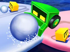 Cluiche Snowball. io ar líne