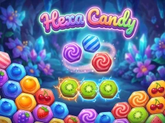 Cluiche Hexa Candy ar líne