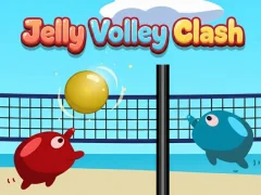 Cluiche Jelly Volley Clash ar líne