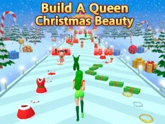 Cluiche Build A Queen: Christmas Beauty ar líne