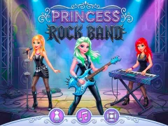 Cluiche Princess Rock Band ar líne