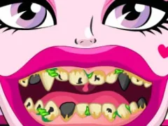 Cluiche Draculaura Bad Teeth ar líne
