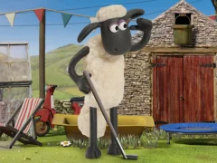 Cluiche Shaun The Sheep Baahmy Golf ar líne