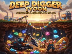 Cluiche Deep Digger Tycoon ar líne