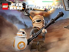 Cluiche Lego Star Wars: Empire vs Rrebels 2018 ar líne