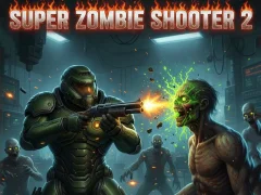 Cluiche Super Zombie Shooter 2 ar líne