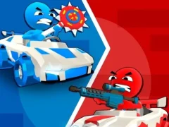 Cluiche Stickman battle 1-4 Players ar líne