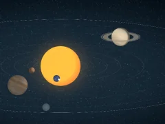Cluiche 3d Solar System ar líne