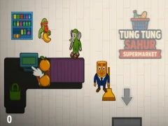 Cluiche Tung Tung Sahur Supermarket ar líne