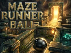 Cluiche Maze Runner Ball ar líne