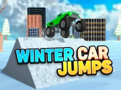 Cluiche Winter Car Jumps ar líne