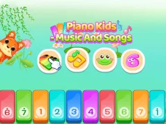 Cluiche Piano Kids Music And Songs ar líne