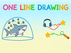 Cluiche One Line Drawing ar líne