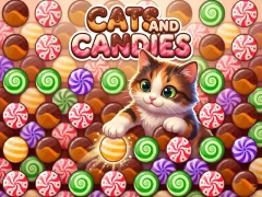 Cluiche Cats and Candies ar líne
