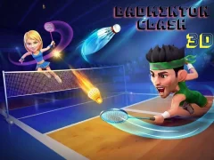 Cluiche Badminton Clash 3D ar líne