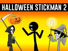 Cluiche Halloween Stickman 2 ar líne