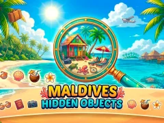 Cluiche Maldives Hidden Objects ar líne