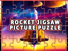 Cluiche Rocket Jigsaw Picture Puzzle ar líne