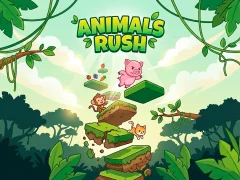 Cluiche Animals Rush ar líne