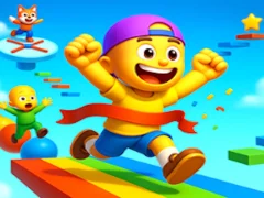 Cluiche Obby Parkour: Running, Jumping ar líne