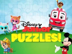 Cluiche Disney Junior Puzzles ar líne