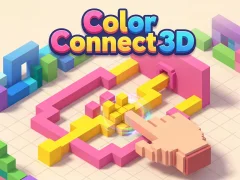 Cluiche Color Connect 3D ar líne