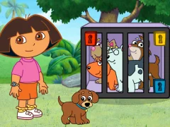 Cluiche Dora The explorer Dora's Puppy Adventure ar líne