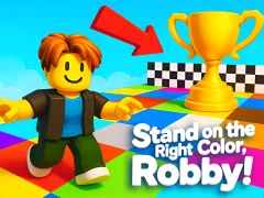 Cluiche Stand on the Right Color, Robby! ar líne