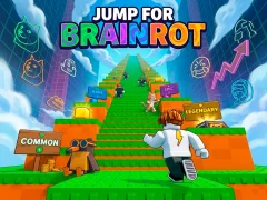 Cluiche Jump for Brainrot ar líne